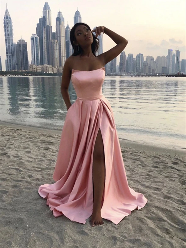 Ball Gown Blush Pink Lace Prom Dresses With Long Sleeves ARD2116