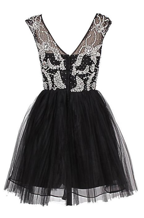 Elegant Black A Line Short Graduation Dress O Neck, Sleeveless Homecoming  Gown With Sexy Back, Custom Made From Hsmw002, $149.75